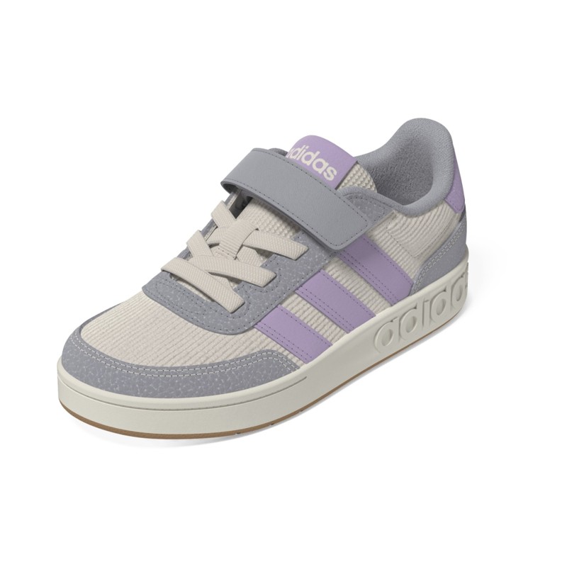 CORDUROY-SYN.LEA WHITE/PLUM/GREY