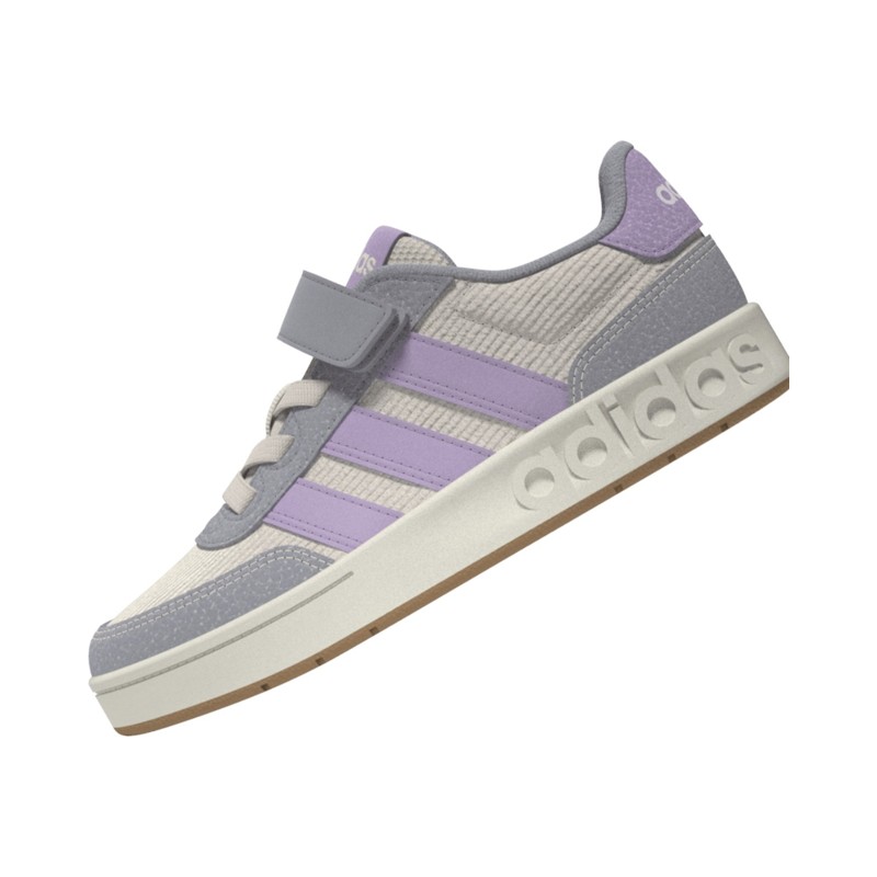 CORDUROY-SYN.LEA WHITE/PLUM/GREY