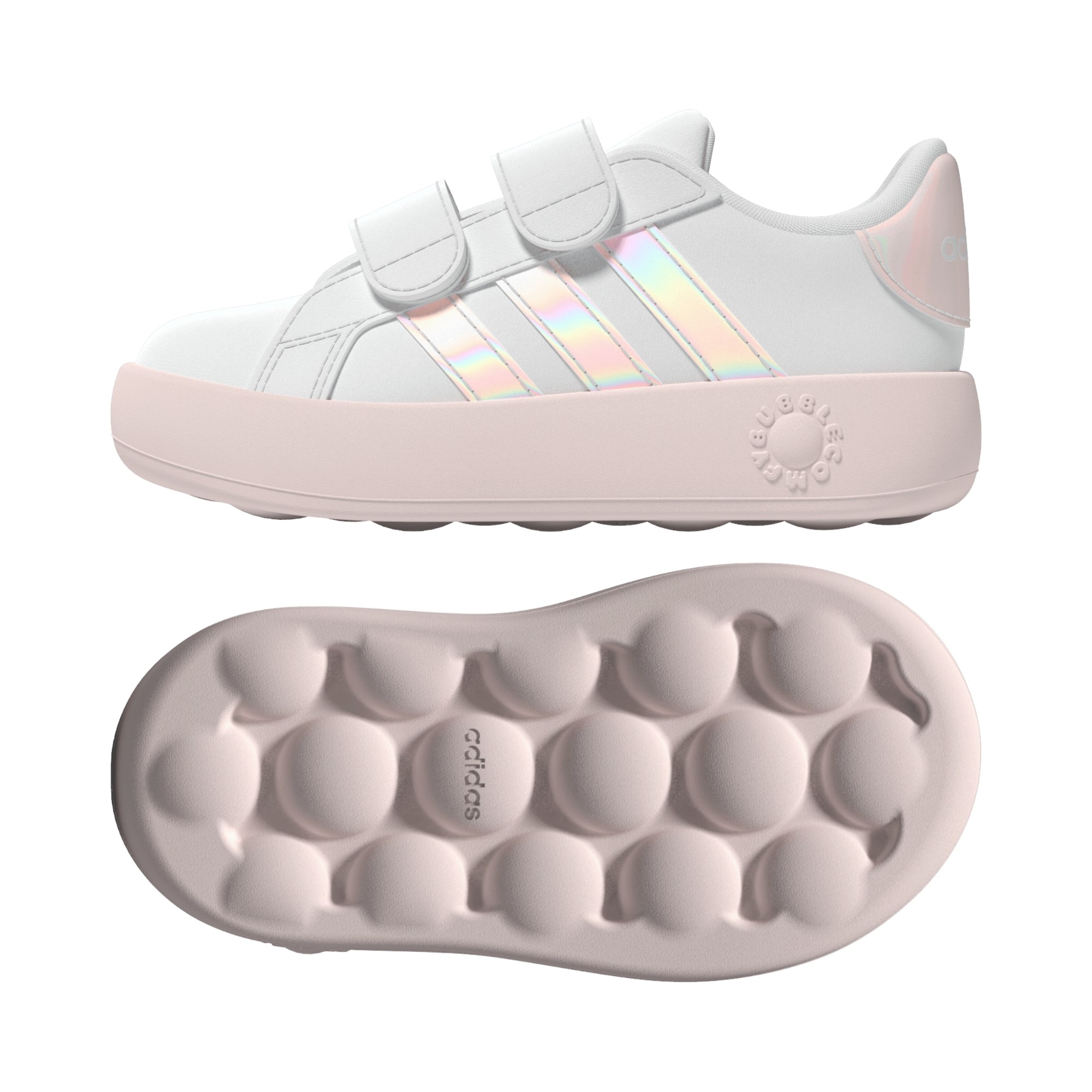 SYN LEATHER      WHT/PINK/BLK