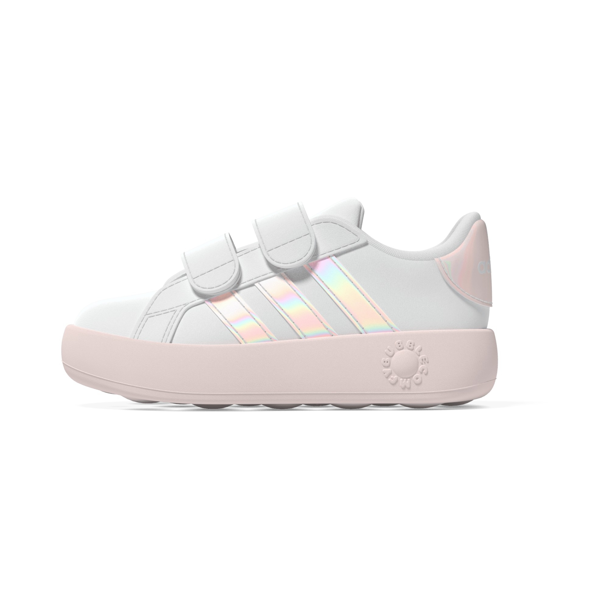 SYN LEATHER      WHT/PINK/BLK