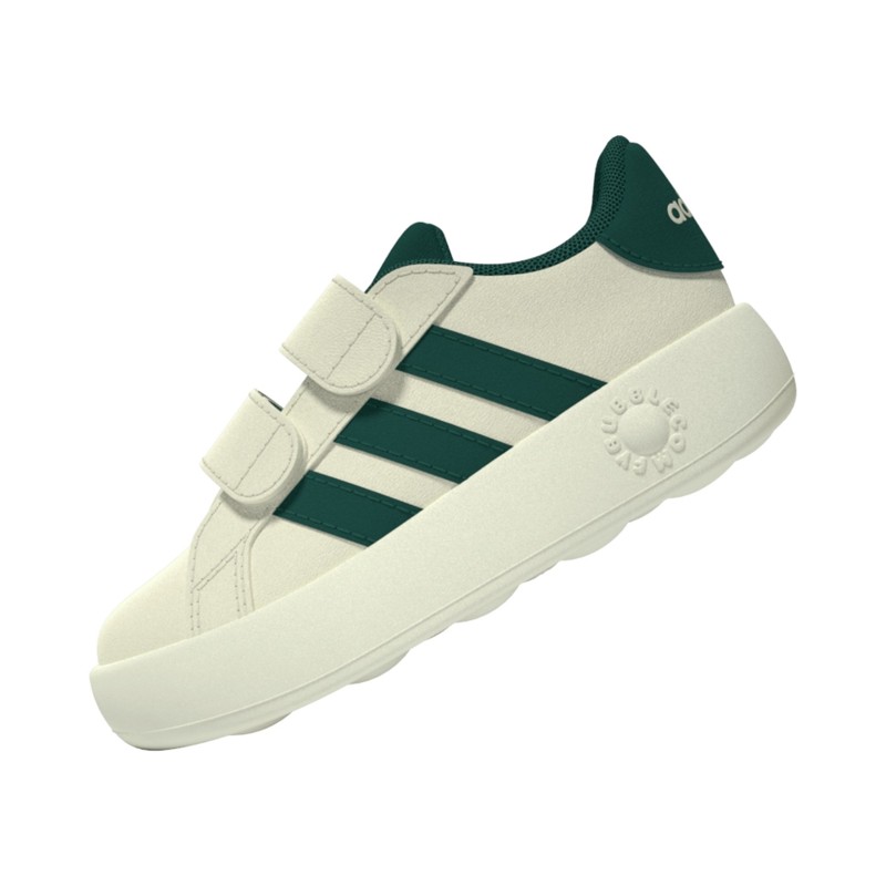 SYN LEATHER      OFFWHT/GREEN/BLACK