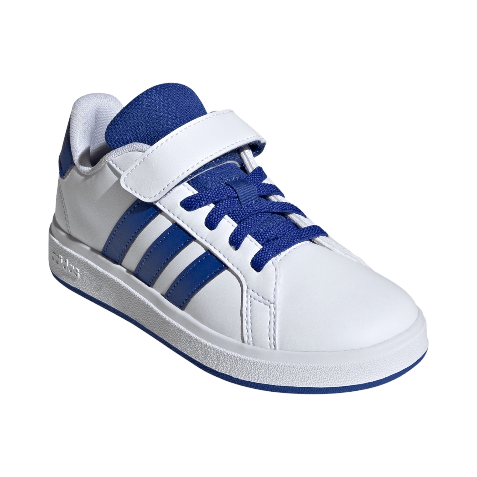 SYN LEATHER      WHITE/ROYAL/BLACK