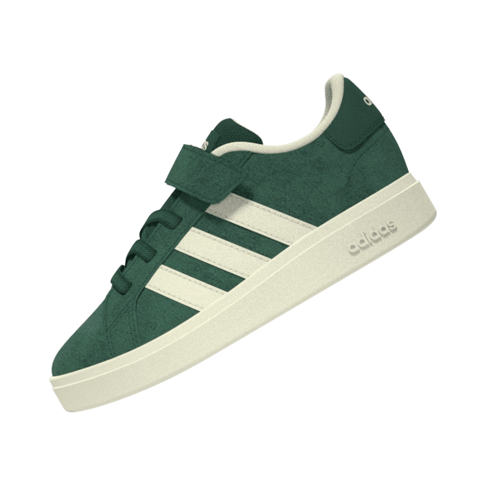 SUEDE-SYNLEA     GREEN/OFFWHT/BLACK