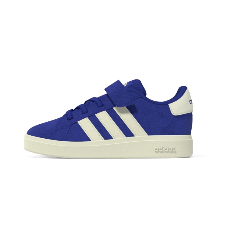 SUEDE-SYNLEA     BLUE/OFFWHT/BLACK