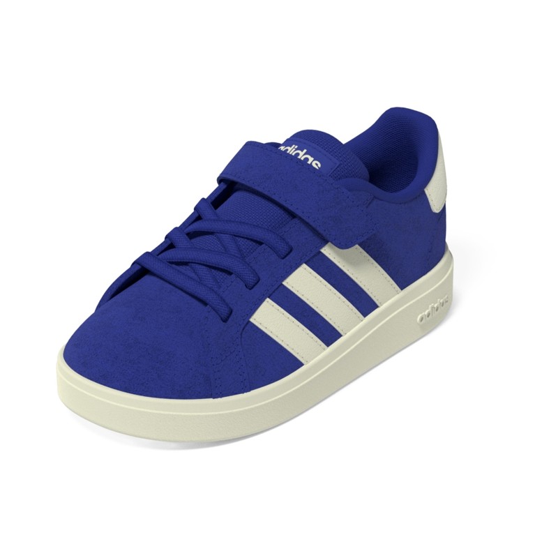 SUEDE-SYNLEA     BLUE/OFFWHT/BLACK