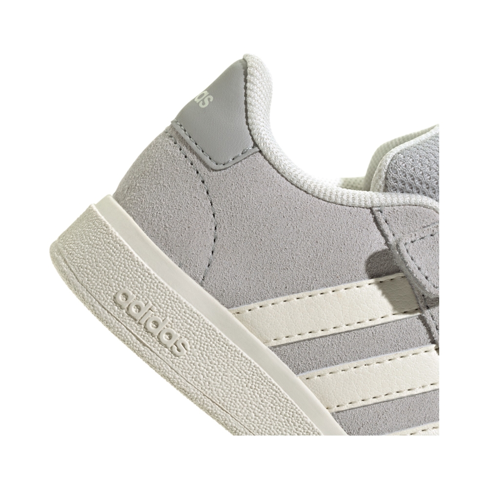 SUEDE-SYNLEA     GREY/OFFWHT/WHITE
