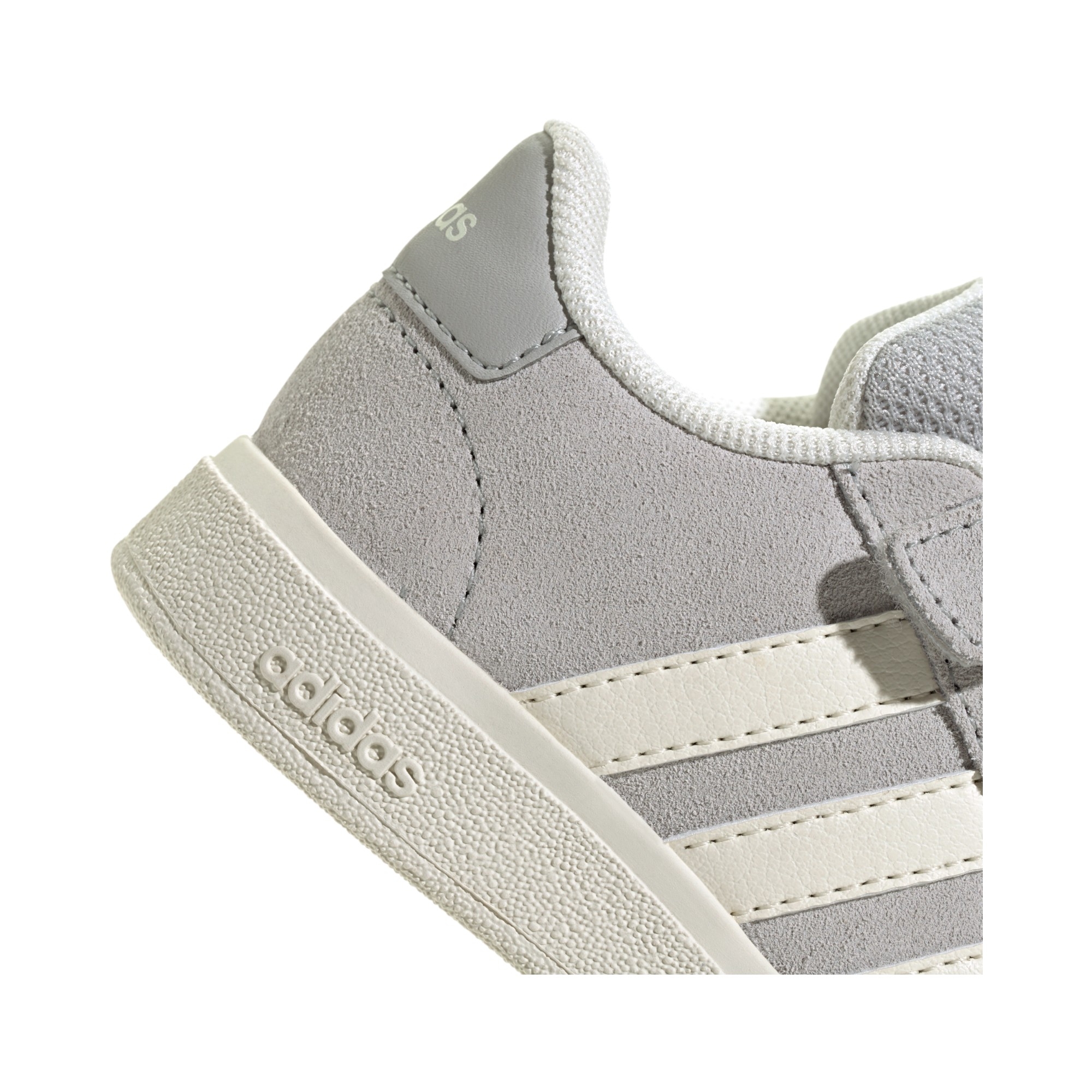 SUEDE-SYNLEA     GREY/OFFWHT/WHITE