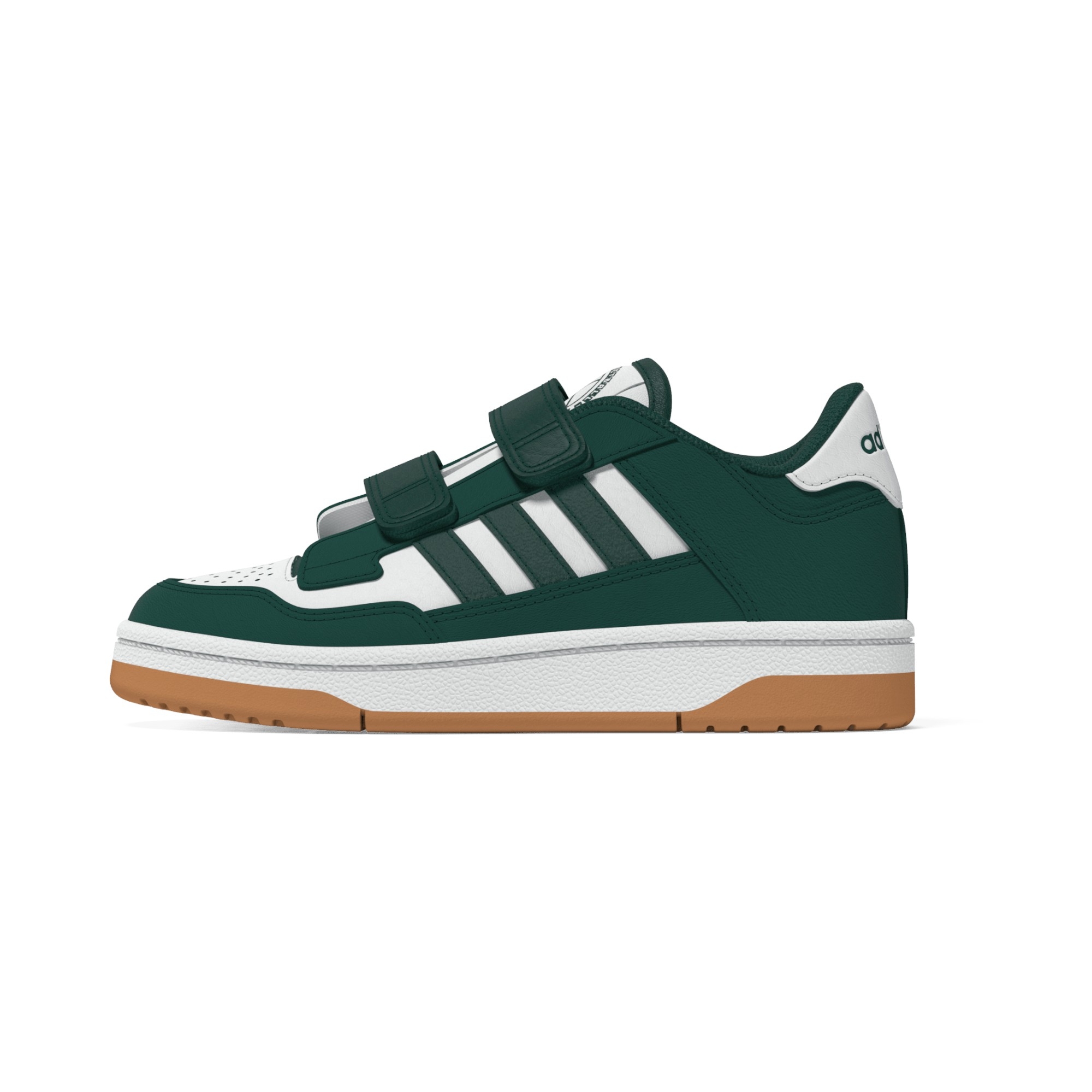 SYNLEA-SUEDE     GREEN/WHT/GUM