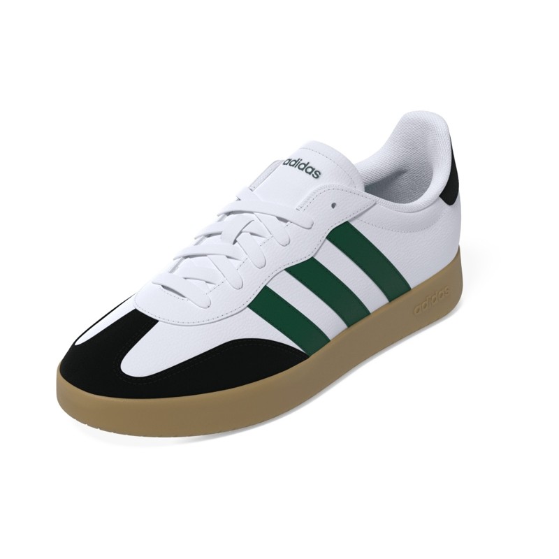 SYN LEATHER      WHT/GREEN/BLK