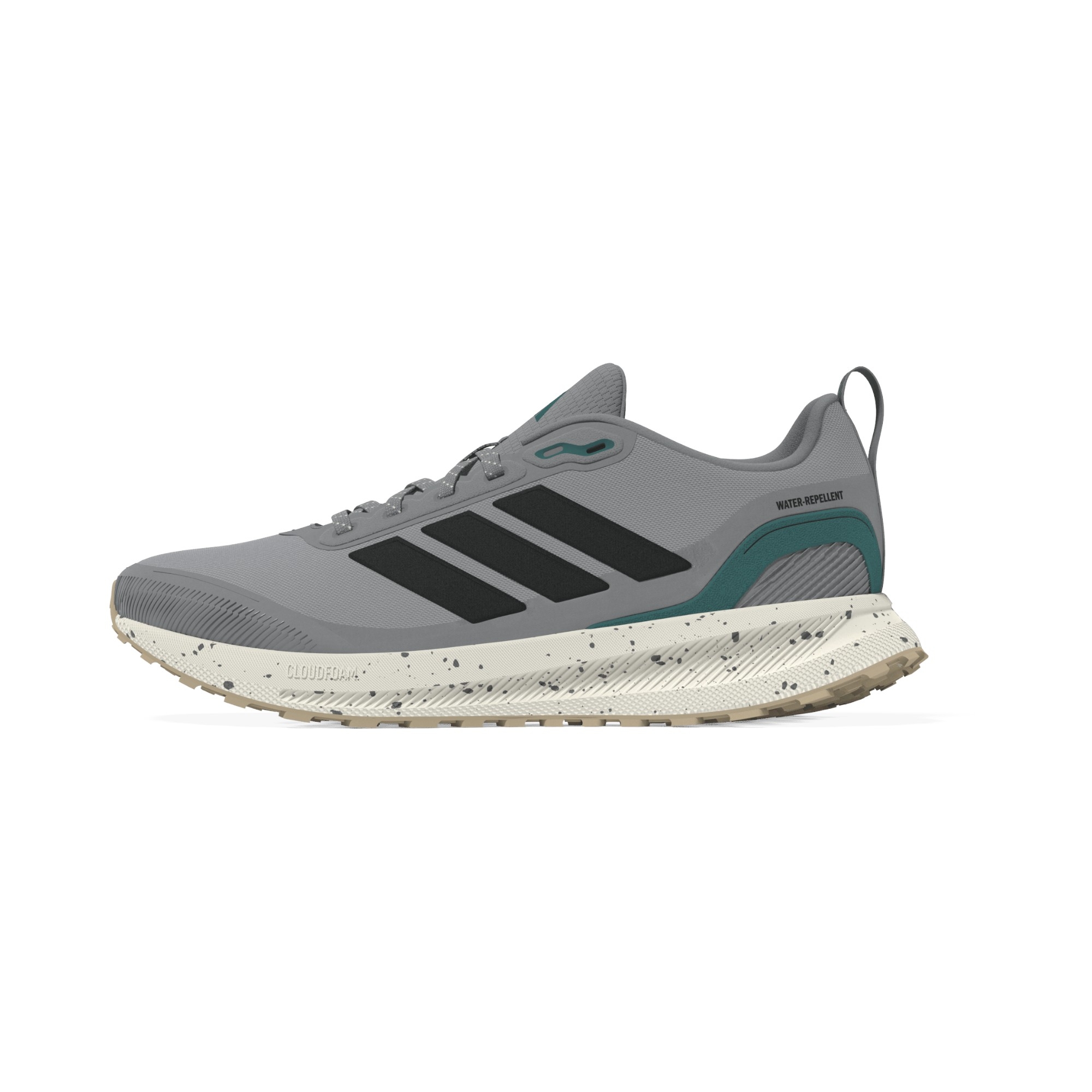 TEXTILE-SYNTH    GREY/BLACK/PREL.TEAL