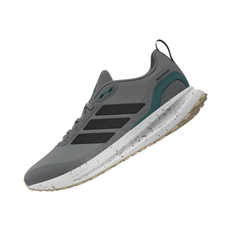 TEXTILE-SYNTH    GREY/BLACK/PREL.TEAL