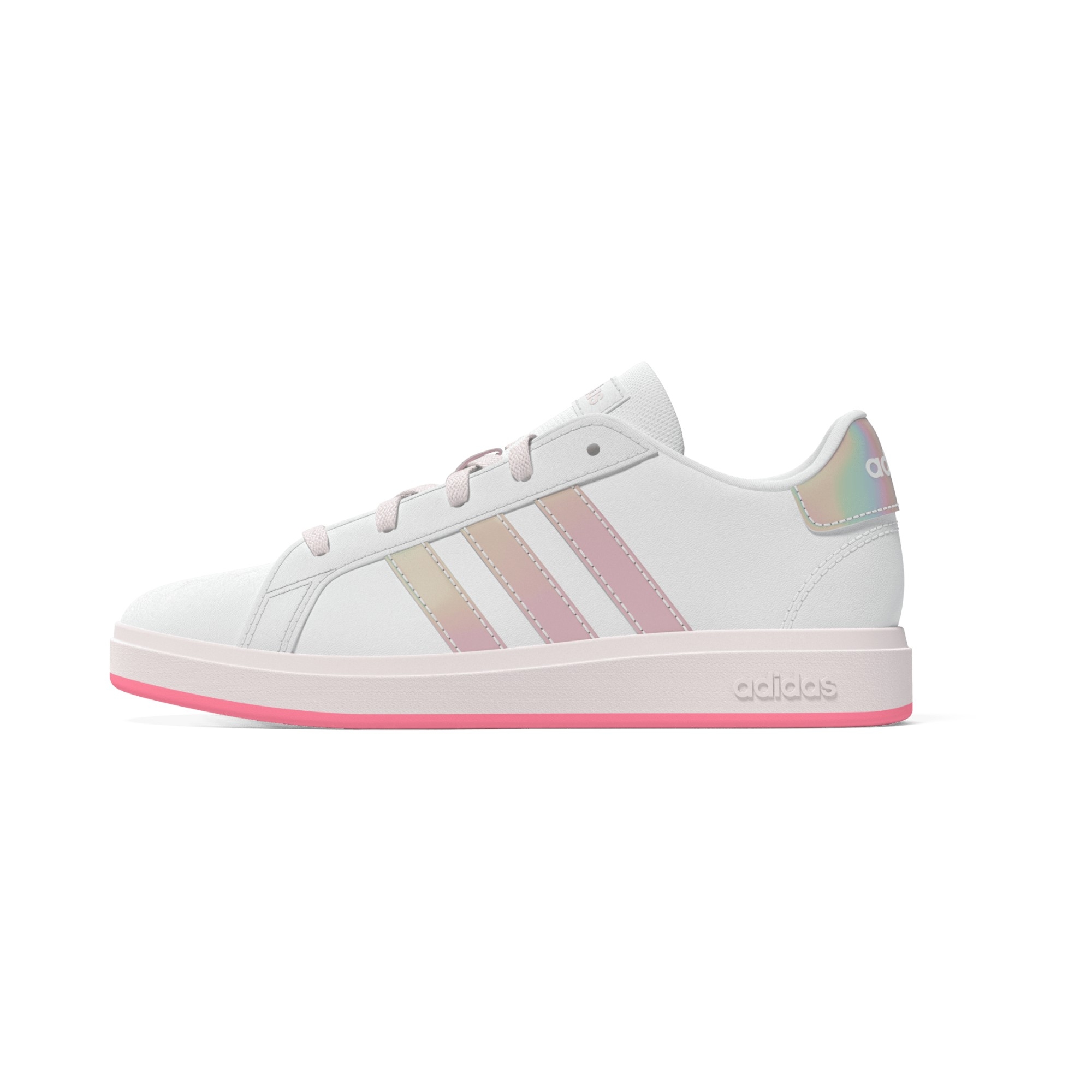 SYN LEATHER      WHT/PINK/PINK