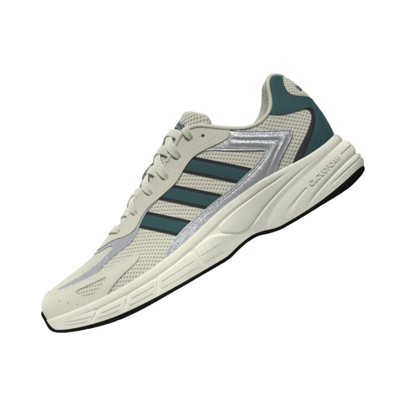 MESH/SYN.LEATHER GREY/PREL.TEAL/SILVER