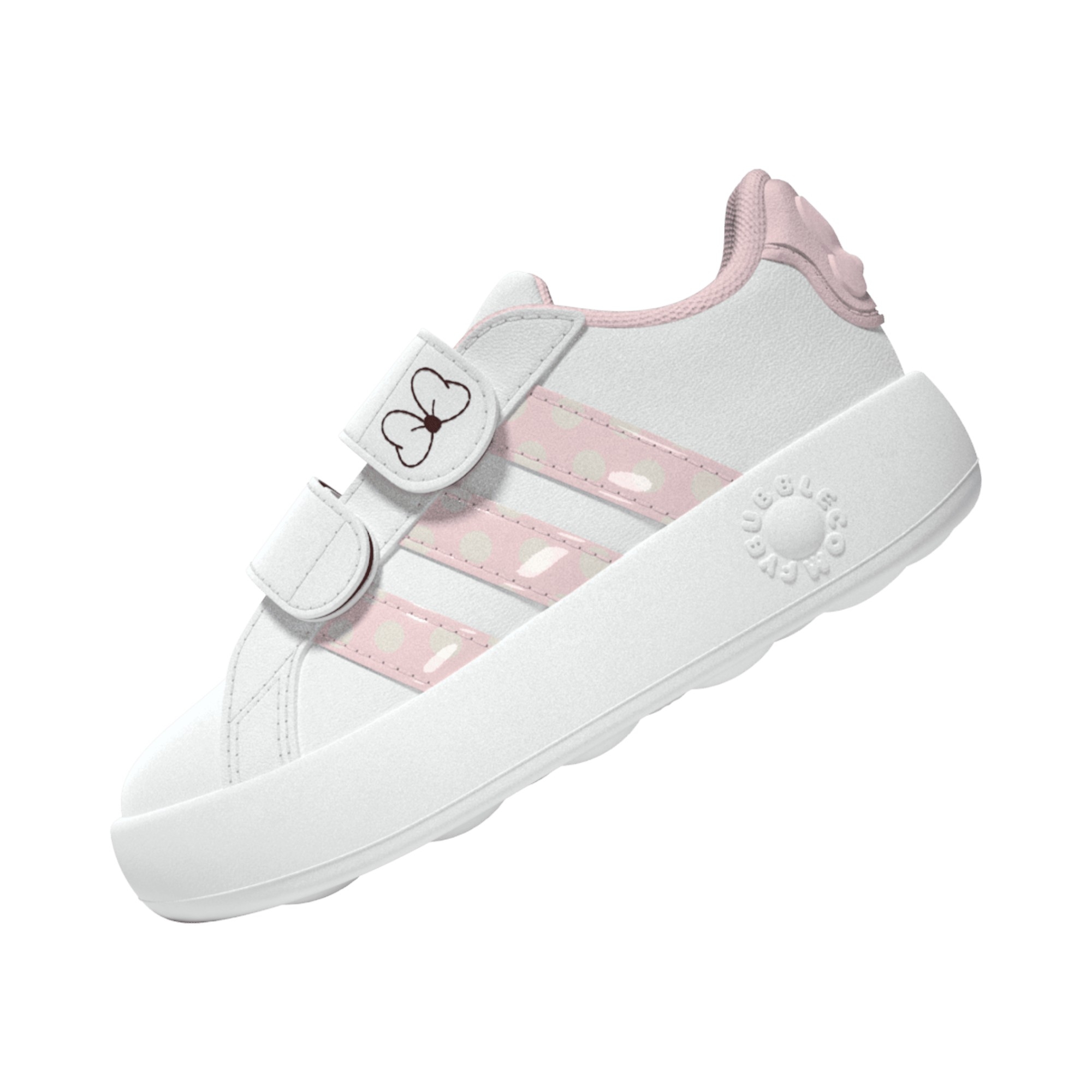 SYN LEATHER      WHT/PINK/WHT