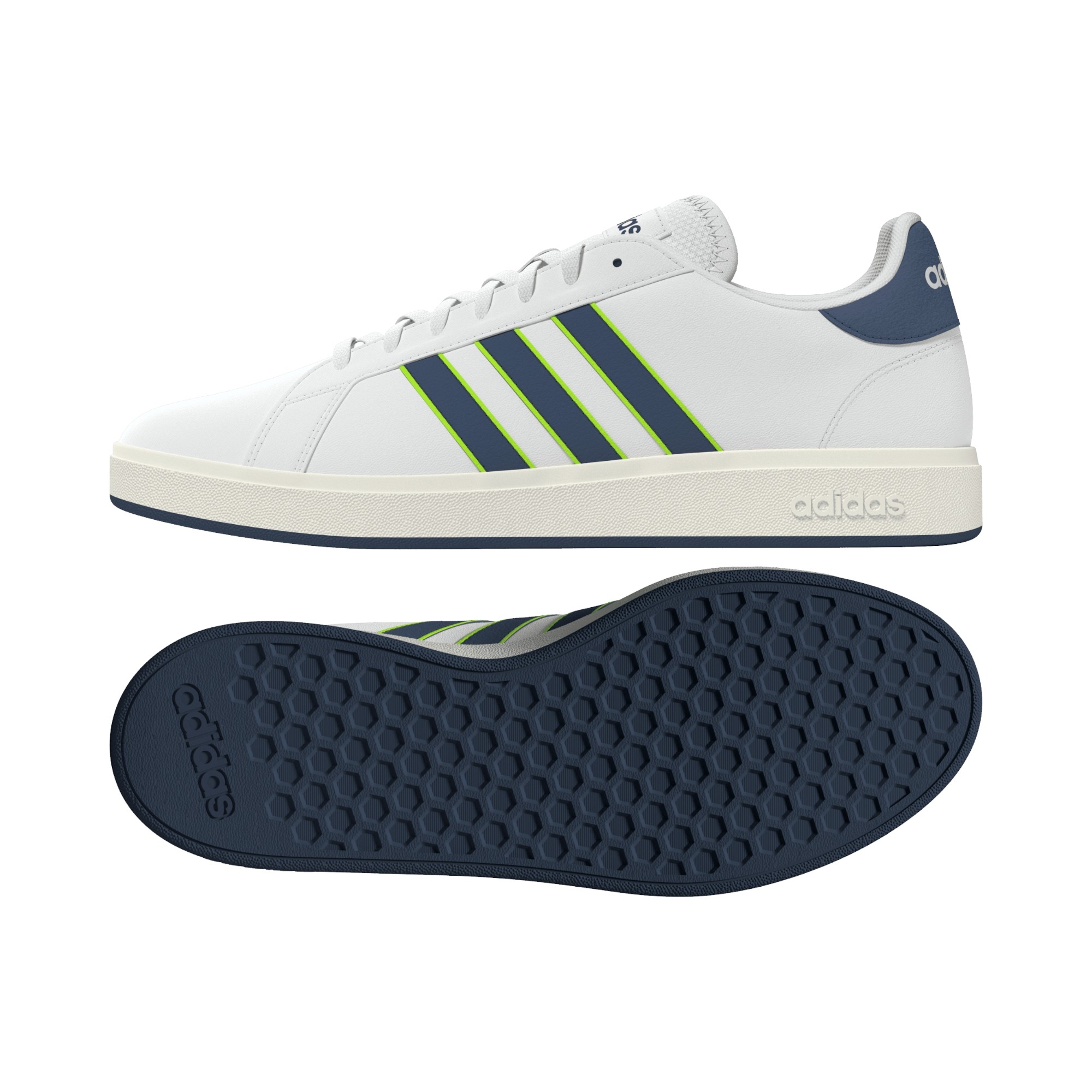 SYN LEATHER      WHT/PREL.INK/OFFWHT