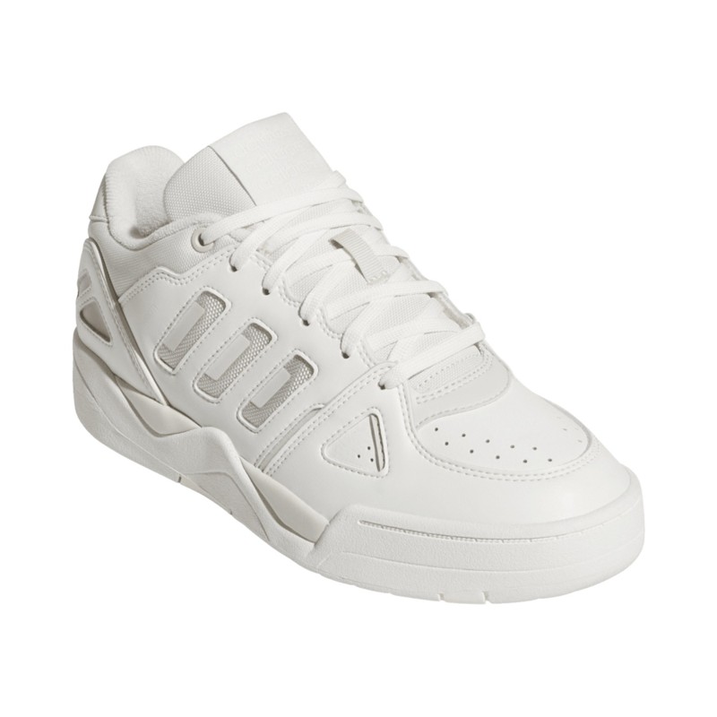 SYN LEATHER-TXT  WHT/GREY/OFFWHT