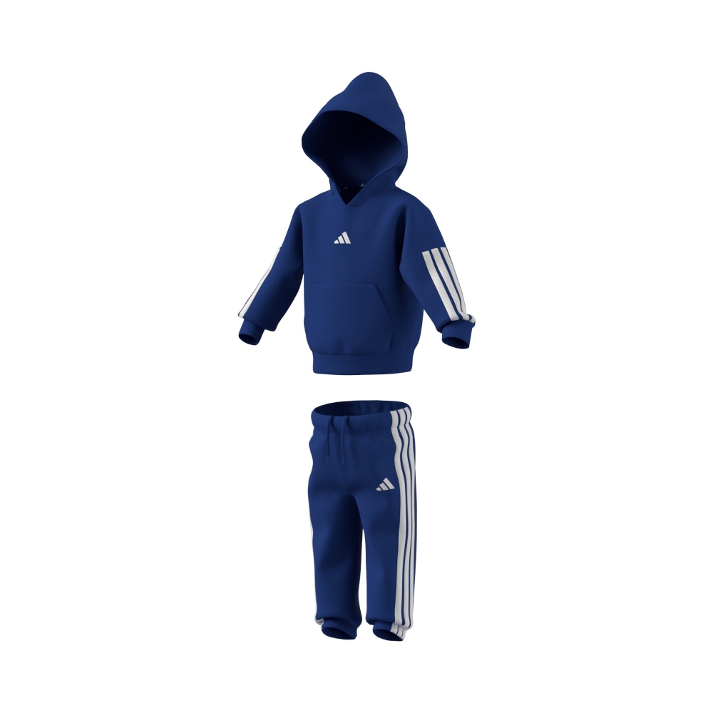 COT.FLEECE       BLUE/WHITE