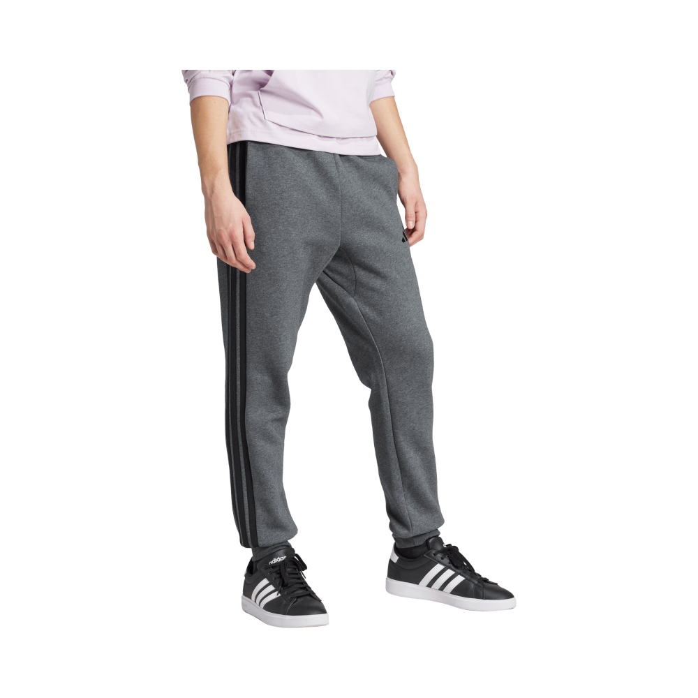 COT.FLEECE       DK.GREY HTR/BLACK