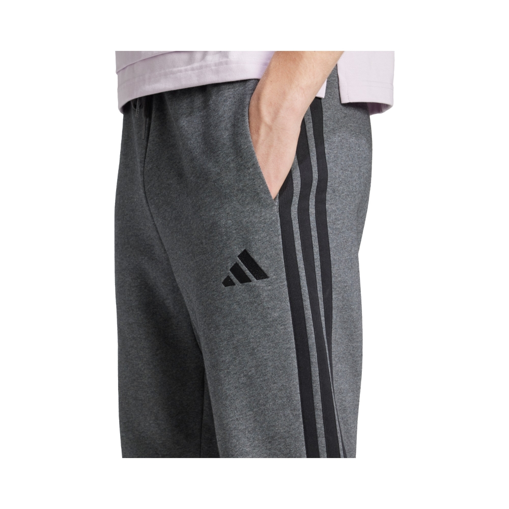 COT.FLEECE       DK.GREY HTR/BLACK