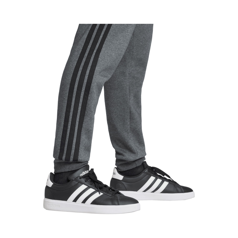 COT.FLEECE       DK.GREY HTR/BLACK