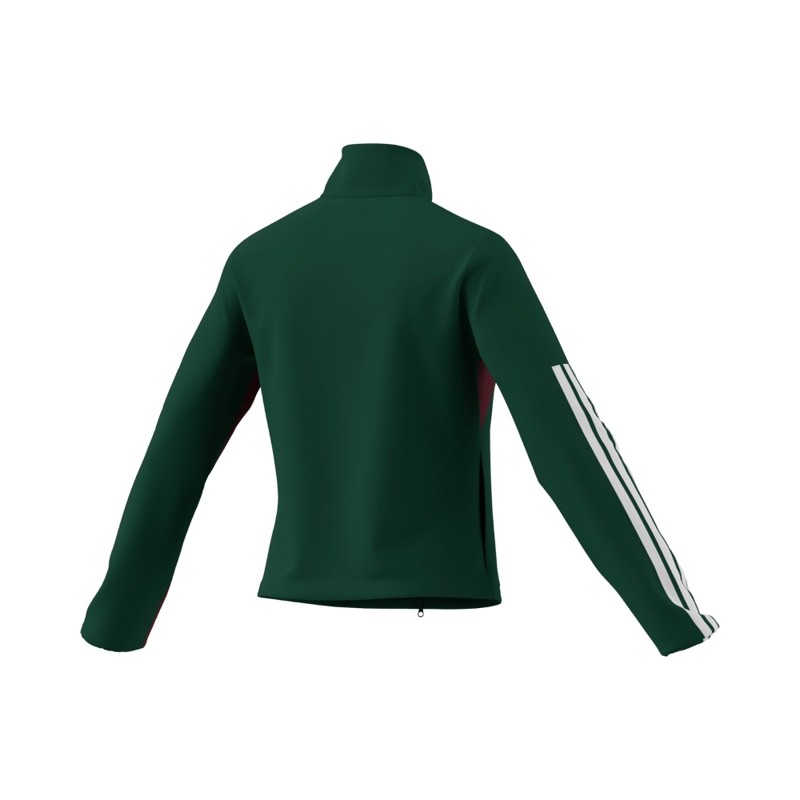 COT.PIQUE        DK.GREEN/BURGUNDY/WHITE