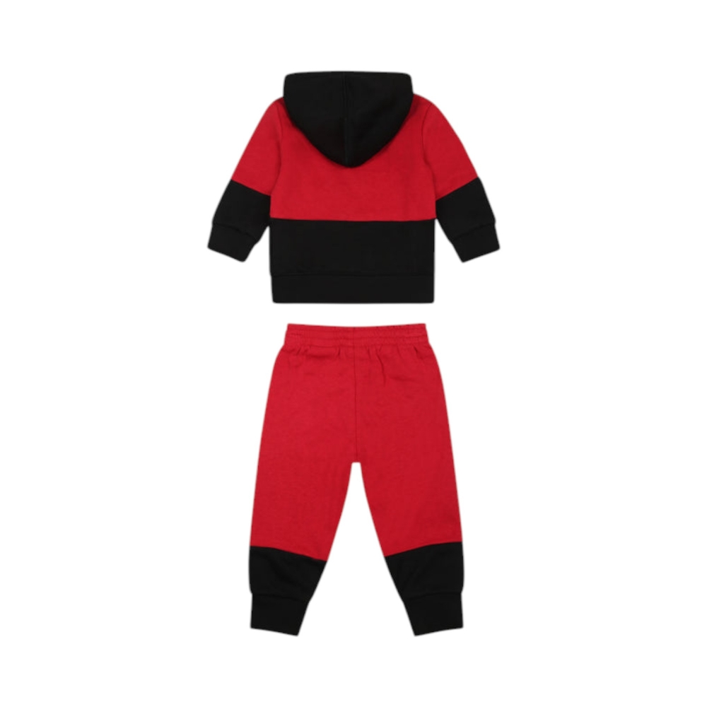 COT.FLEECE       BLACK/RED/GREY