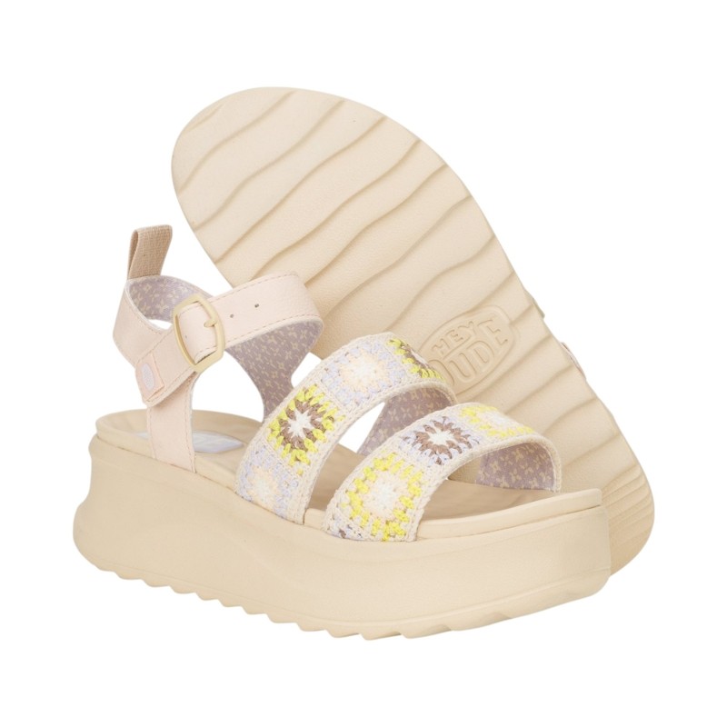 Delray buckle cottage crochet