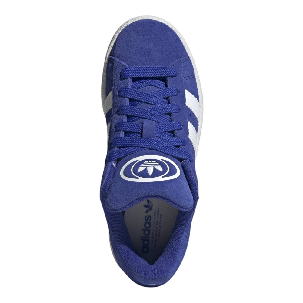 SUEDE-SYNLEATHER BLUE/WHT/GUM