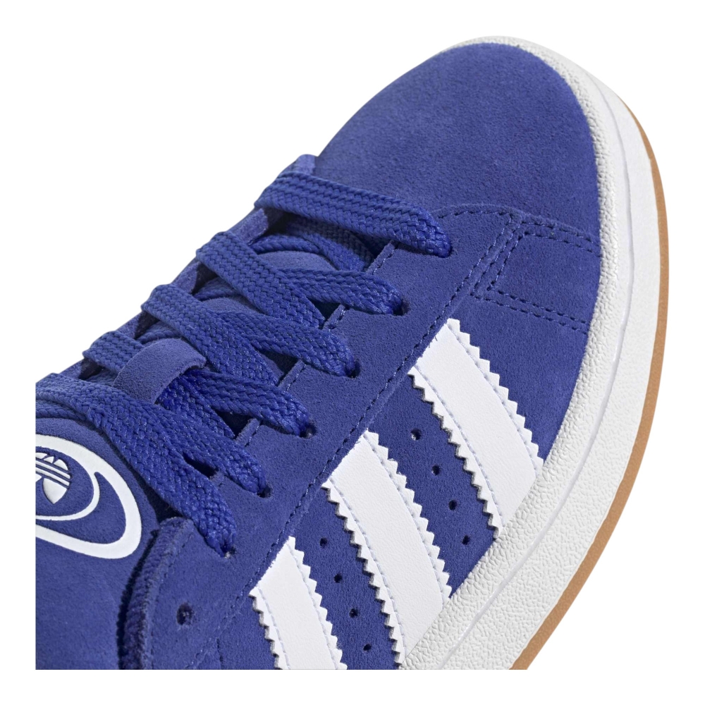 SUEDE-SYNLEATHER BLUE/WHT/GUM