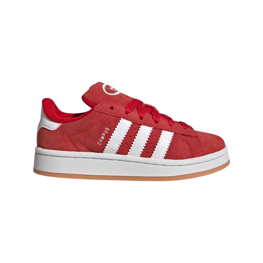 SUEDE-SYNLEA     RED/WHITE/GUM