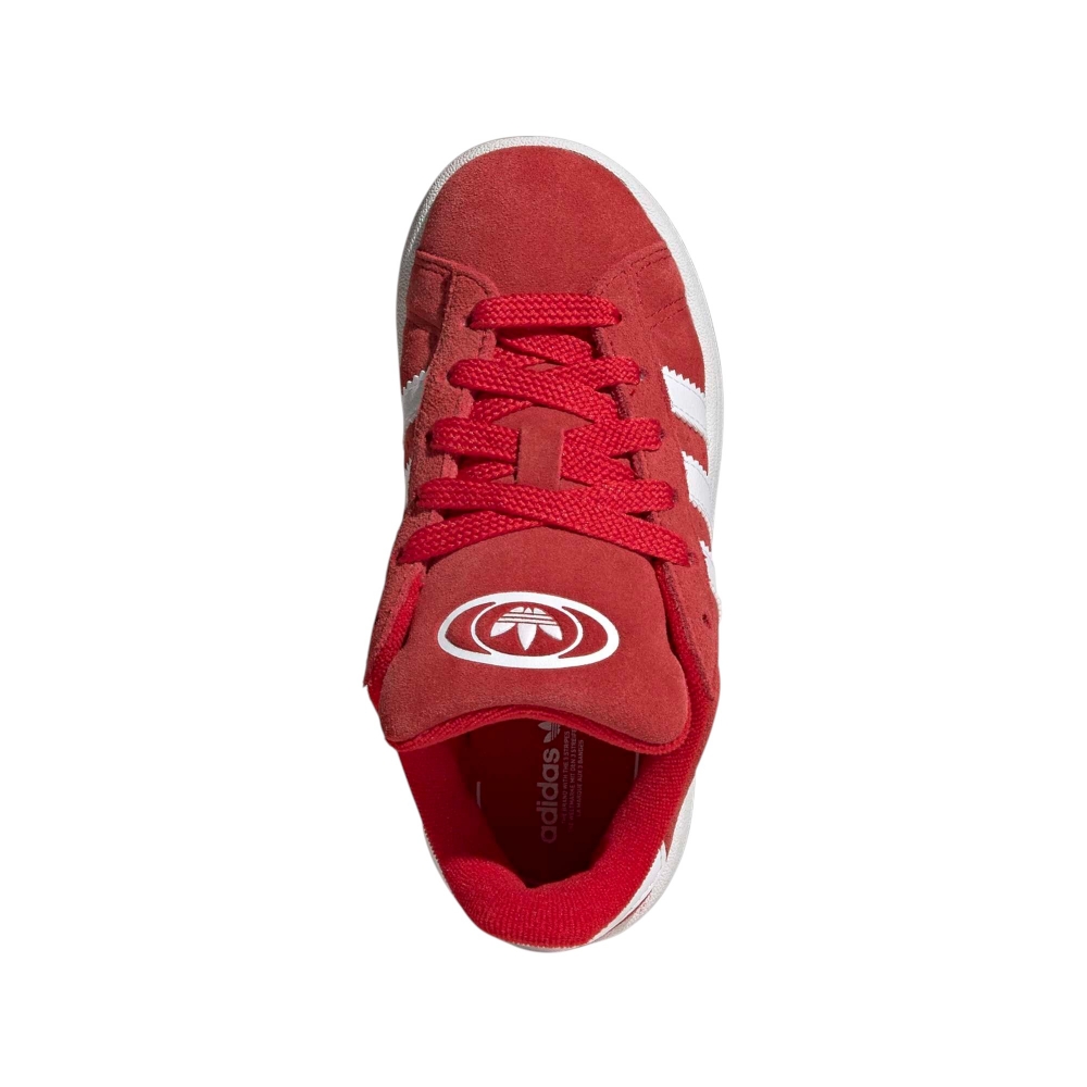 SUEDE-SYNLEA     RED/WHITE/GUM