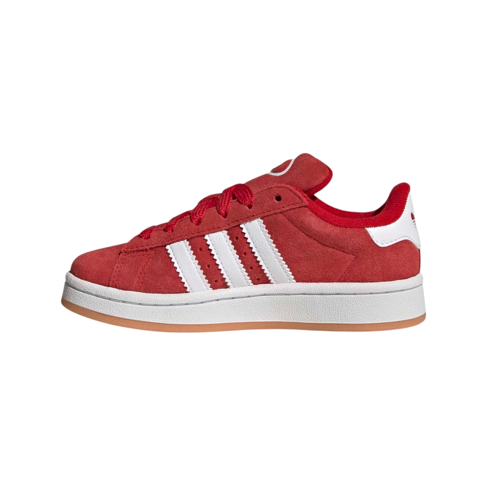 SUEDE-SYNLEA     RED/WHITE/GUM