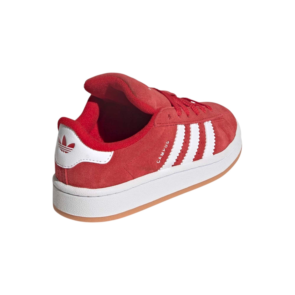 SUEDE-SYNLEA     RED/WHITE/GUM