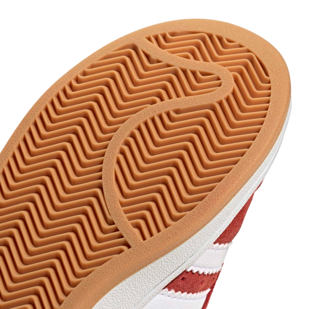 SUEDE-SYNLEA     RED/WHITE/GUM