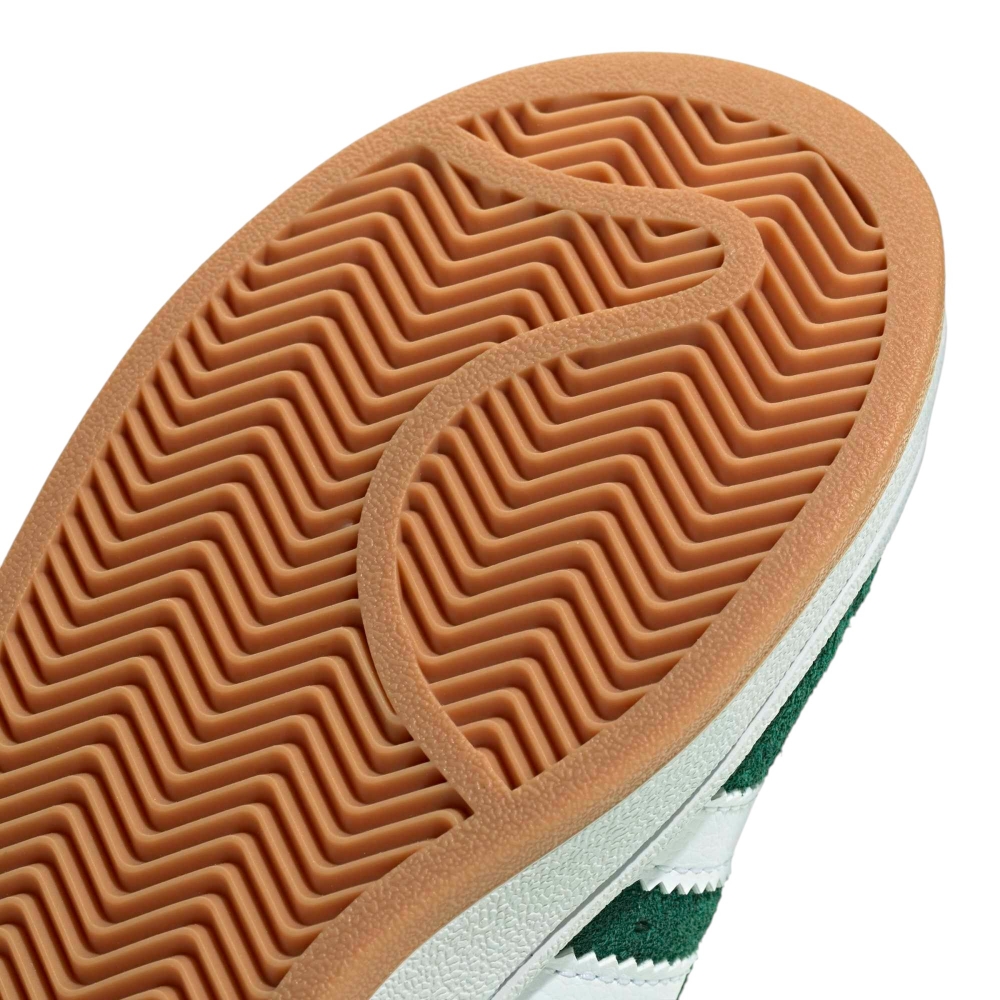 SUEDE-SYNLEATHER GREEN/WHT/GUM