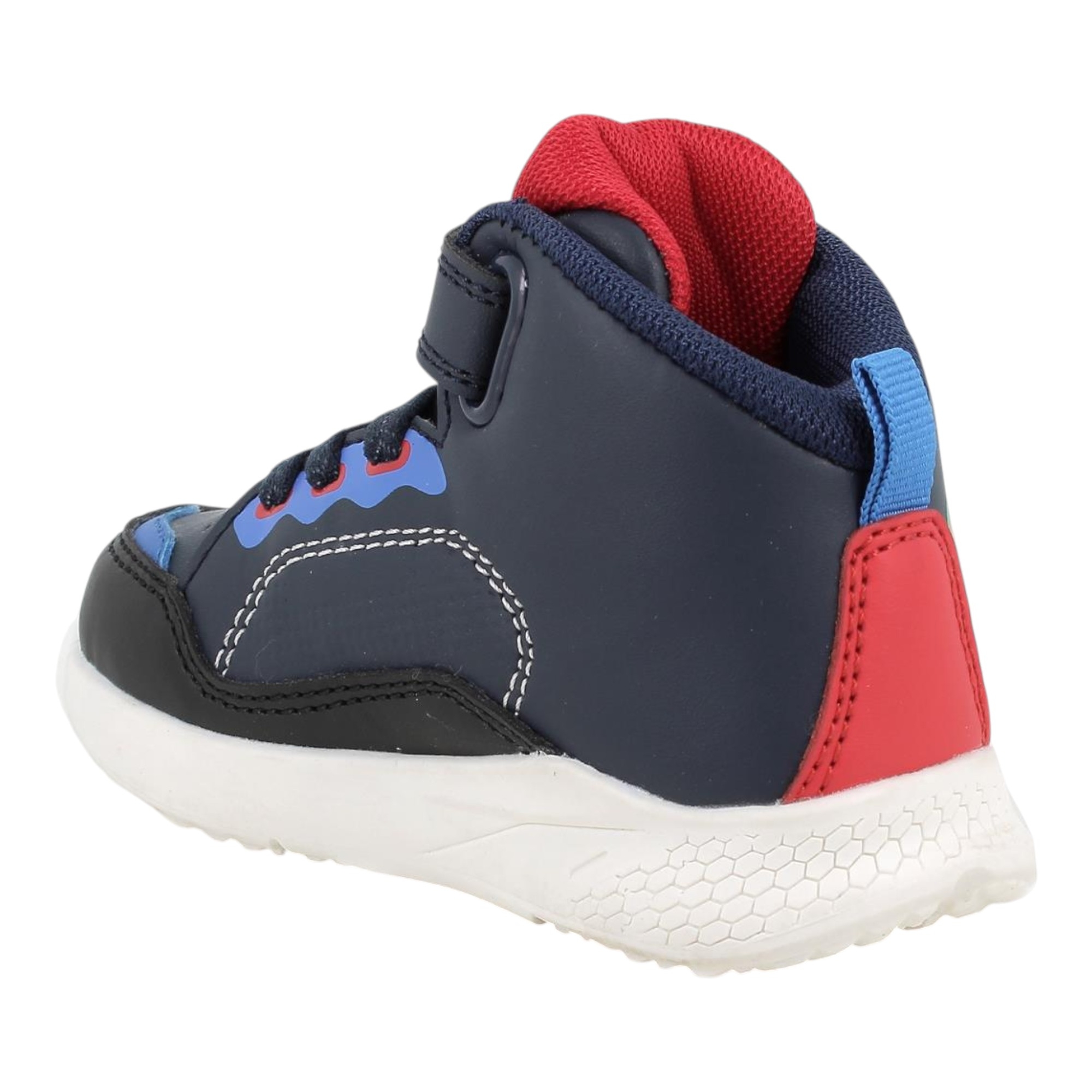 Sneakers blu con strap