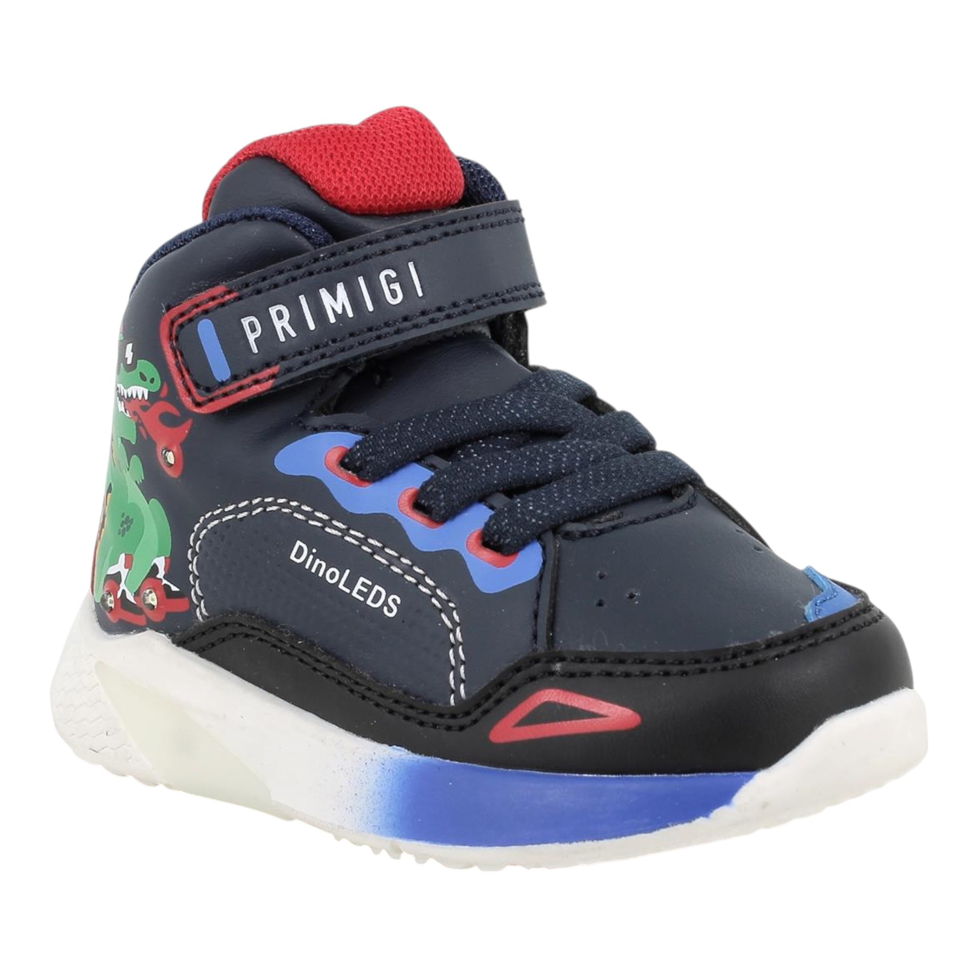 Sneakers blu con strap