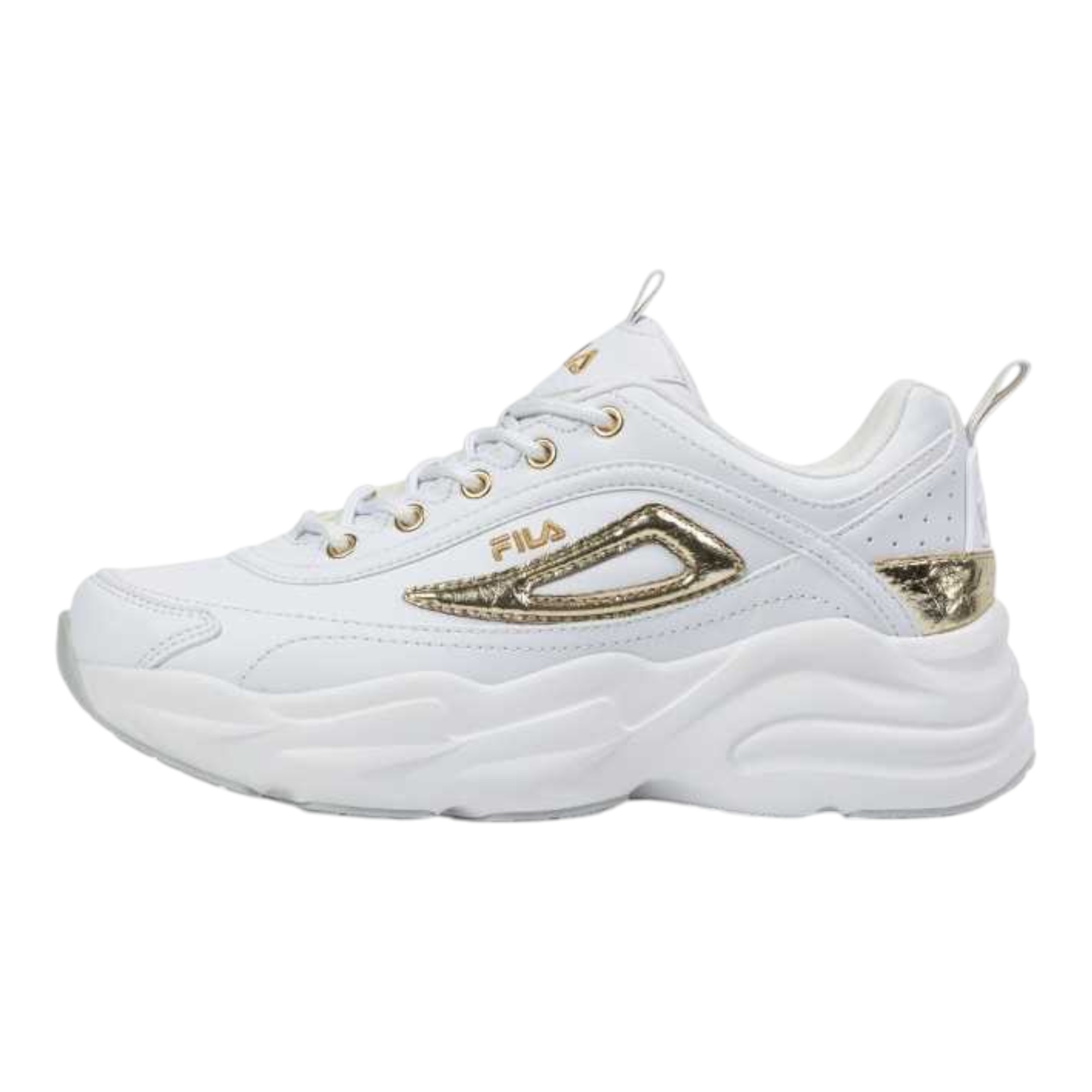 SYN.LEATHER      WHT-GOLD