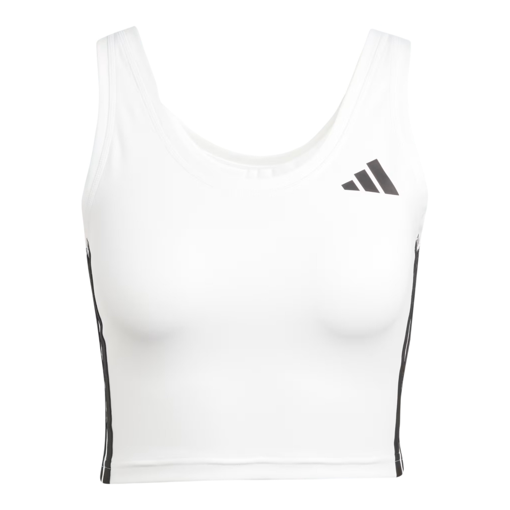 Train Essentials 3-Stripes Crop Tank Top