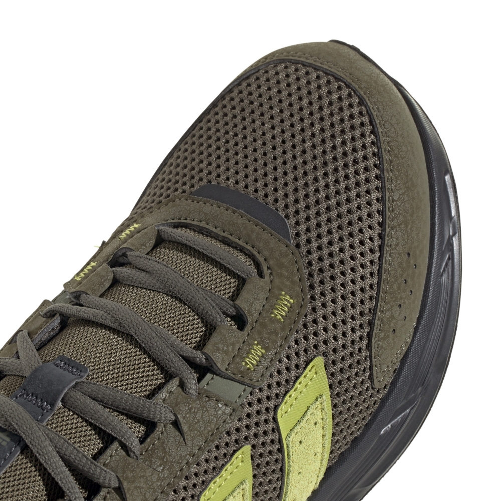 TXT-SYN.LEATHER  OLIVE/LIME/CARBON
