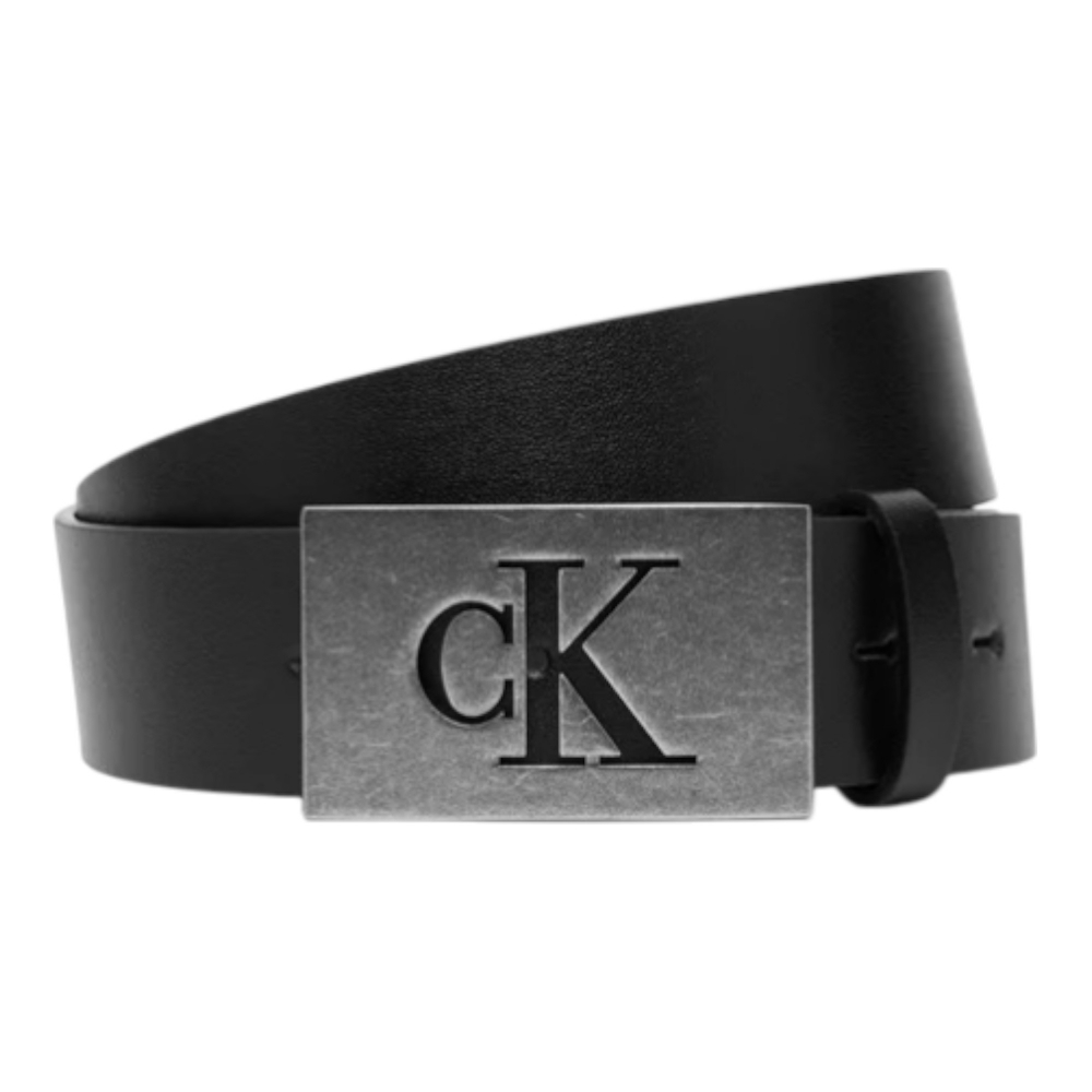 Cintura Ck Plaque Smooth 