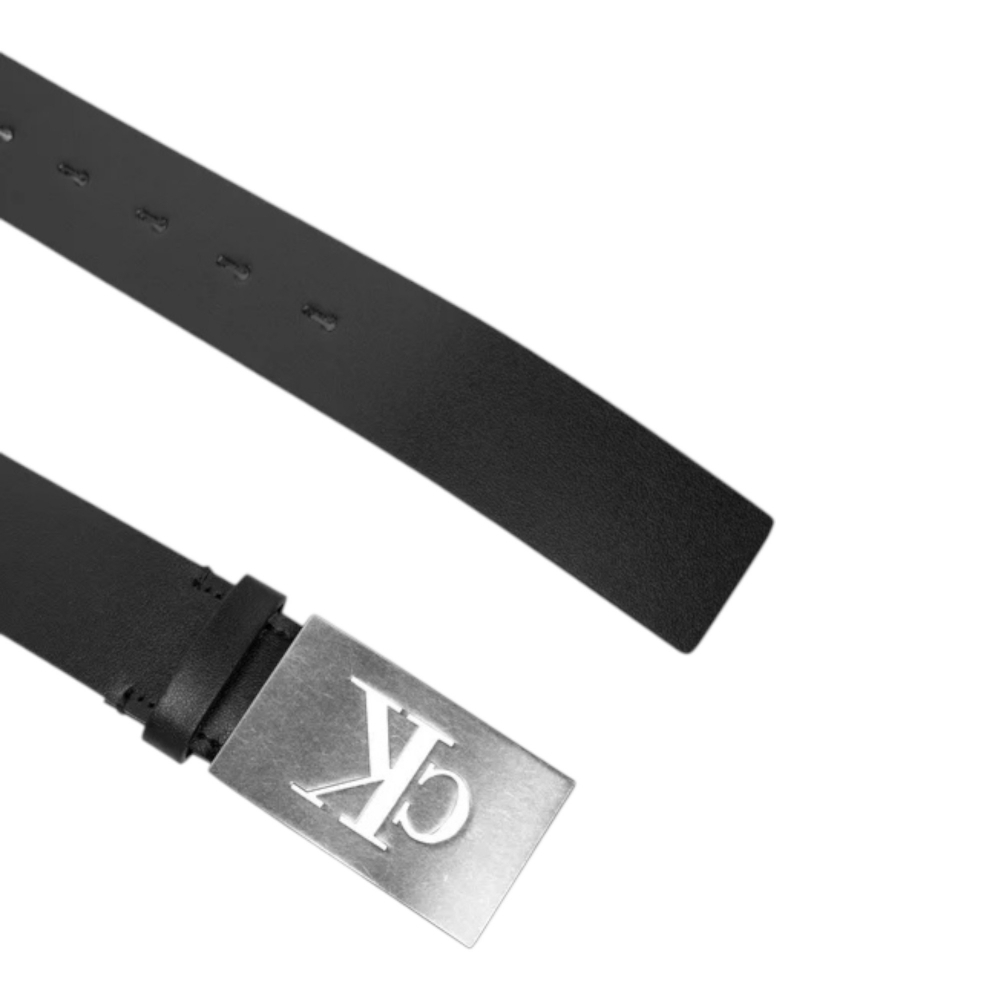 Cintura Ck Plaque Smooth 